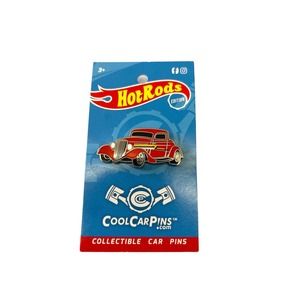 Classic 1934 ford ZZ top 3 Window Coupe collectible car pin